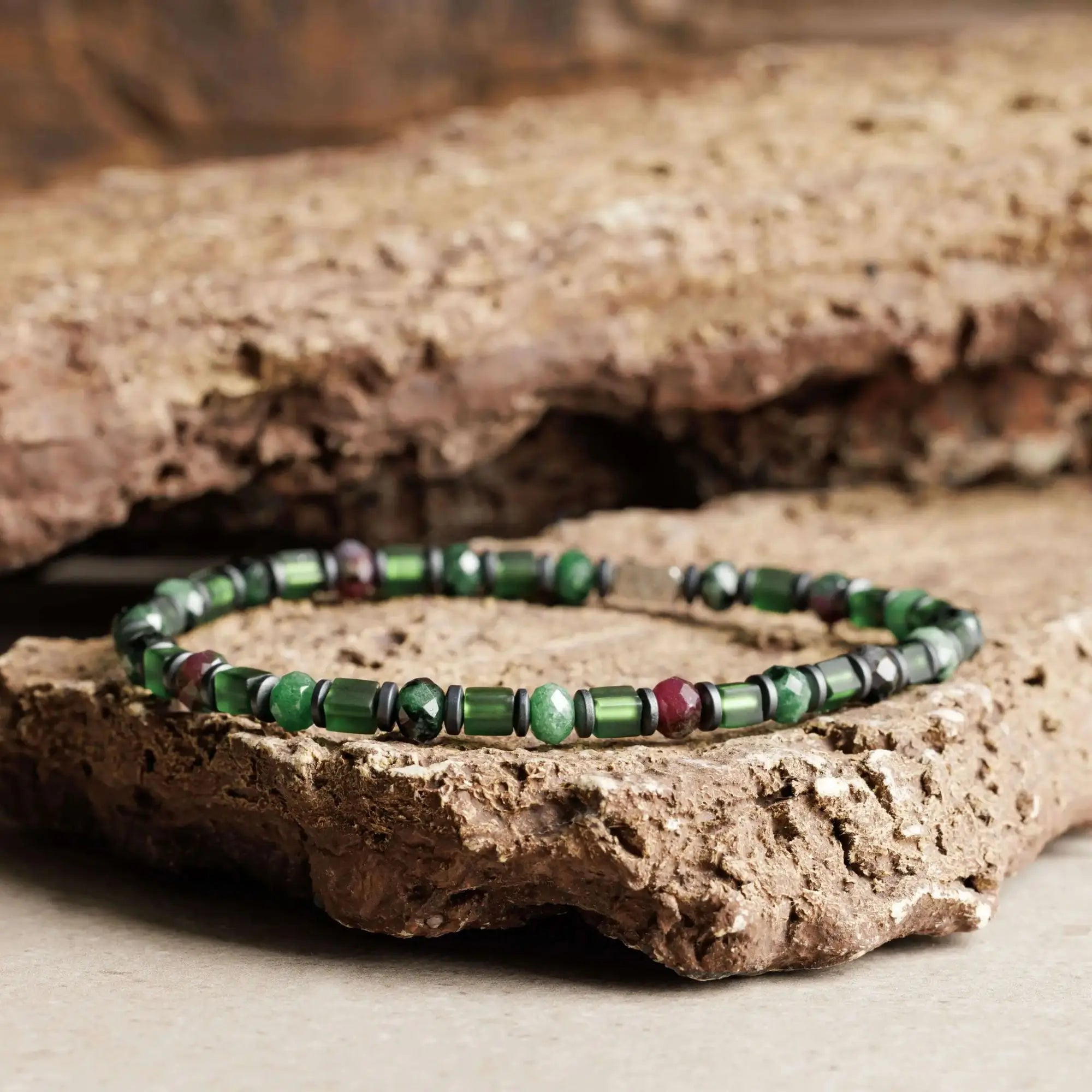 Ruby in Zoisite Bracelet III (5mm)